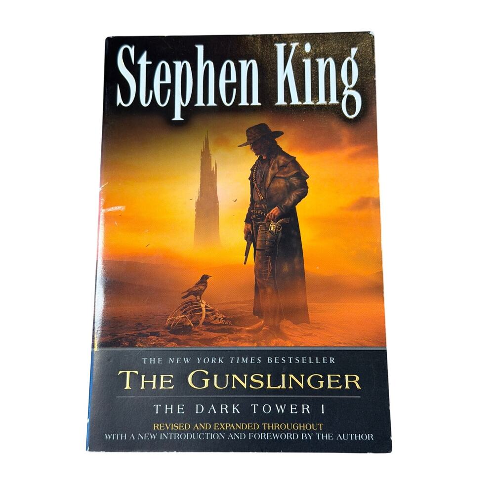 Stephen King The Gunslinger The Dark Tower 1 paperback book 1st plume revised